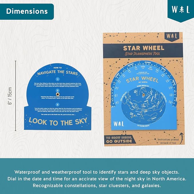 Star Planisphere Wheel, Stargazing Guide Tool | Easy to use, durable and - Image 4