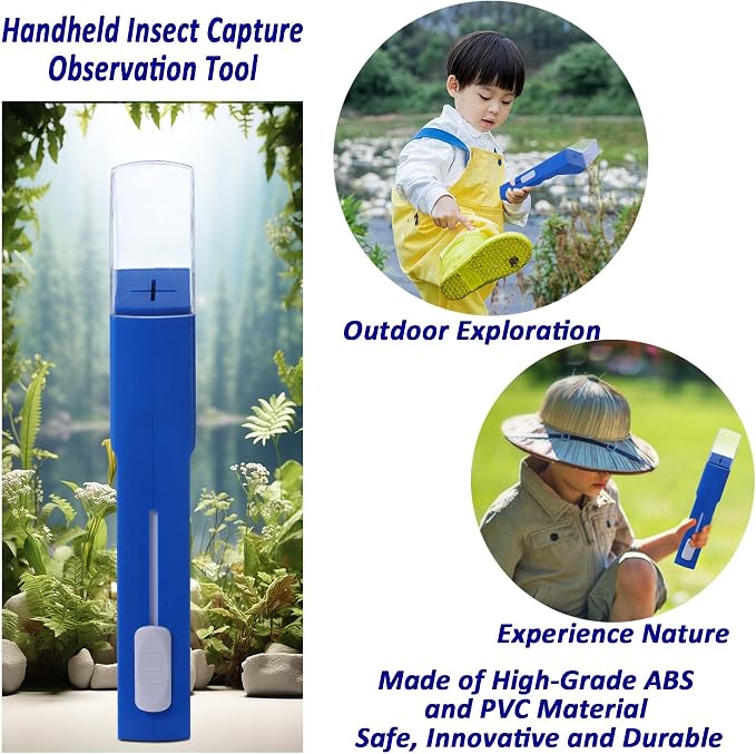 2 Pcs DelloidMaz Insect Catcher Small Animals Catcher Nature Exploration Tool - Image 4