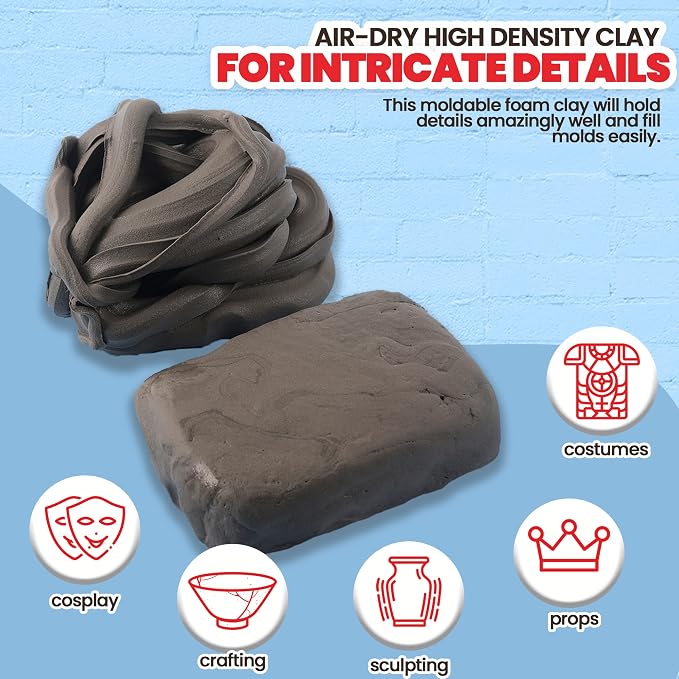 3.3 lbs Moldable Cosplay Foam Clay - Image 5