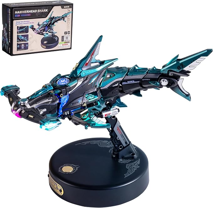 ROKR Hammerhead Shark 3D Puzzle by ROKR-InterestingSmartPuzzleToys