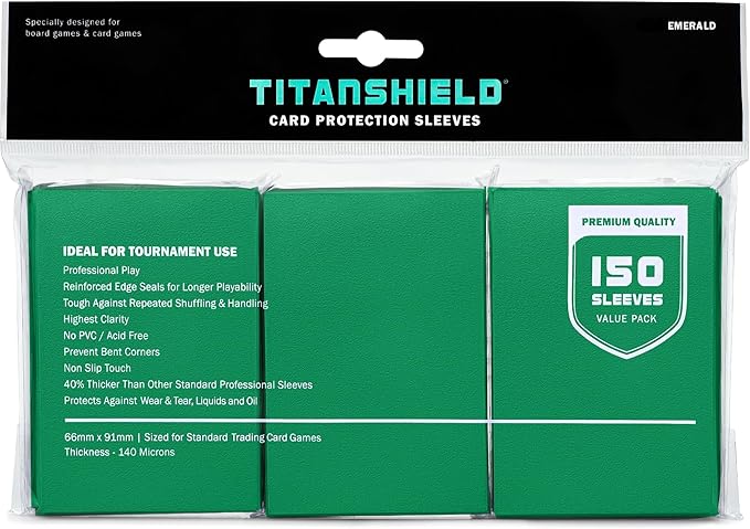 TitanShield Premium Card Sleeves | Compatible by TitanShield%C2%AE