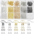 TOAOB 150pcs 5 Colors Earring Hooks Kit Hypoallergenic Ear Wires and 1000pcs by TOAOBTHEONEANDONLYBABY