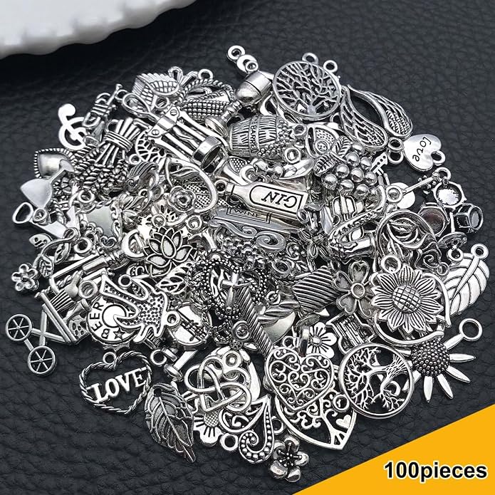 Jewelry Making Charms Pendants for Bracelet Bulk lot Necklace Earrings Keychain - Image 2