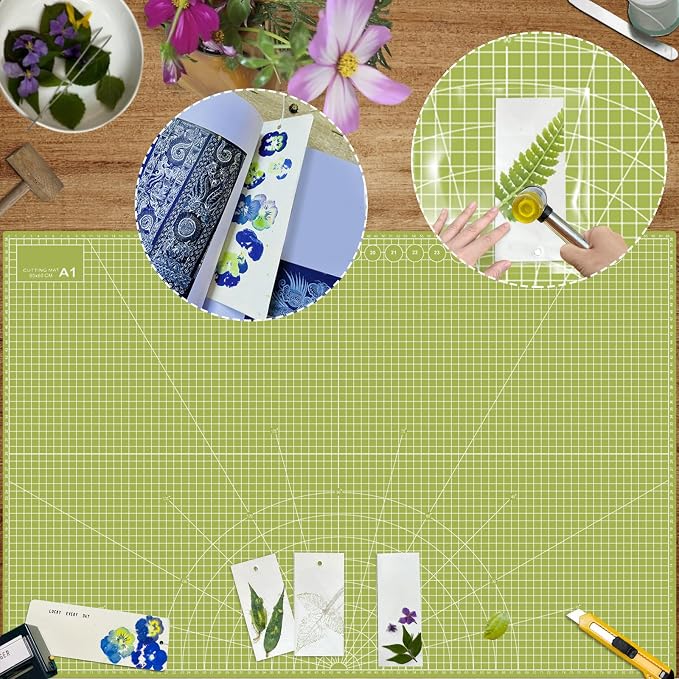 24" x 36" Self Healing Cutting Mat: Double Sided Sewing Cutting Mat Craft - Image 6