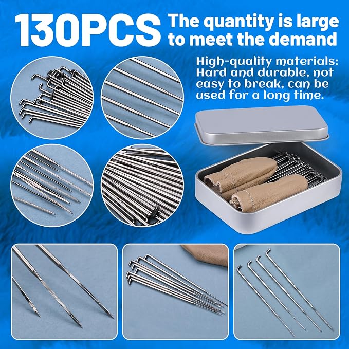 Felting Needles, 38Gauge Needle Felting Supplies, Needle Felting Starter Kit - Image 3
