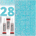 36000Pcs Pastel Blue Rhinestones by Worthofbest
