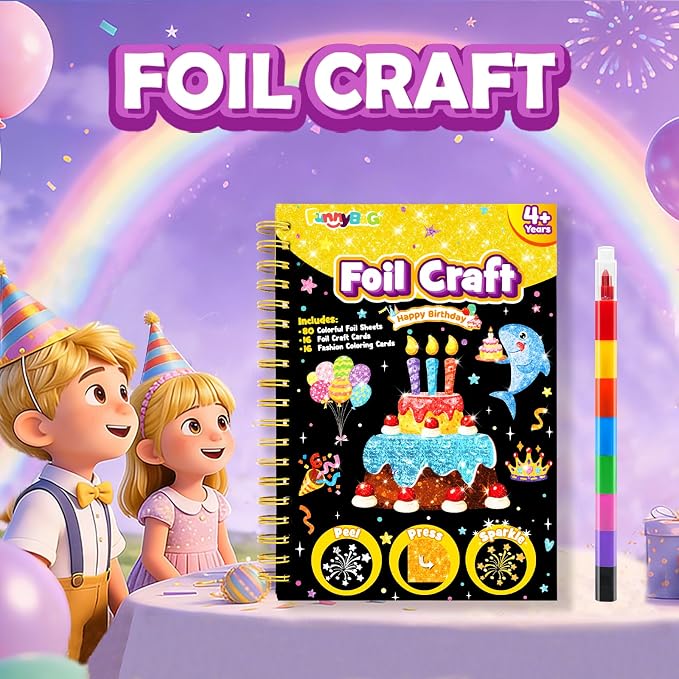 FUNNYB&G Mess-Free Foil Art Craft - Image 3