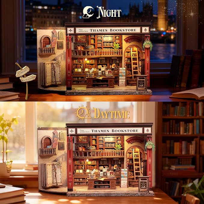 CUTEBEE Book Nook Kit - Image 4