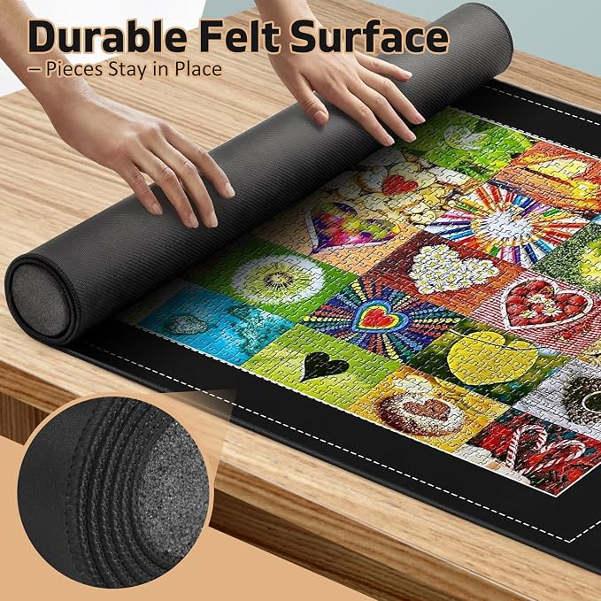 1500 Rubber Puzzle Mat – Create, Sort & Store - Image 3