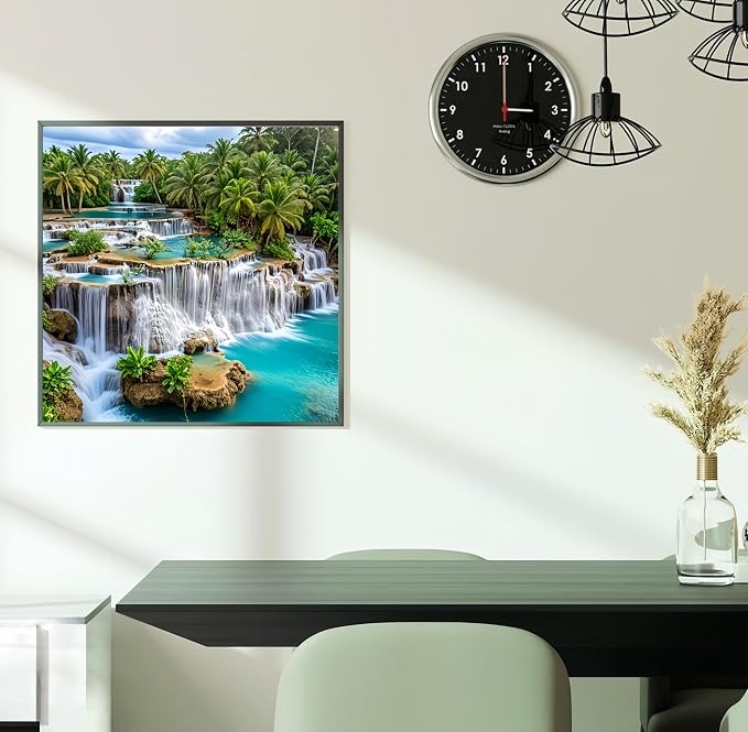 GXGLLPZBY Diamond Art Kits for Beginners, Dream Waterfall Scenery Diamond - Image 3