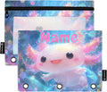 Custom Shiny Axolotl Pencil Pouch by BOENLE-WELCOMEYOURCOMING