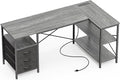 Huuger L Shaped Office Desk by Huuger