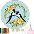 TINDTOP Embroidery Kit for Beginners Adult, Bird Embroidery Kit | Include by TINDTOP