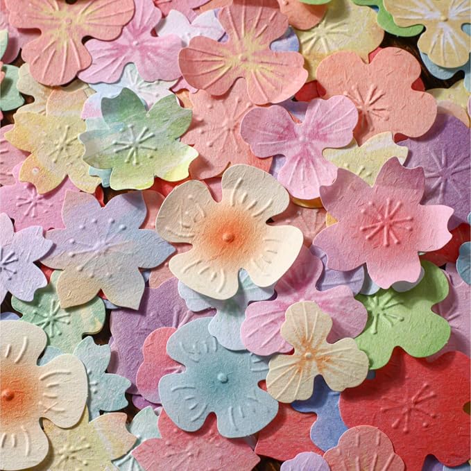 228 Sheets 3D Embossed Floral Scrapbook Paper, 3.1x3.1 Letterpress Textured - Image 4