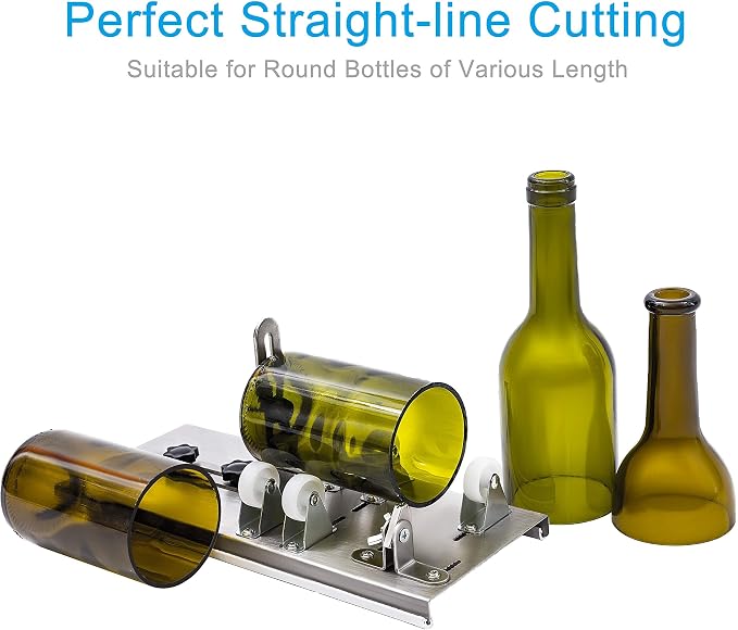 Glass Bottle Cutter, Upgraded Bottle Cutting Tool Kit, DIY Machine - Image 3