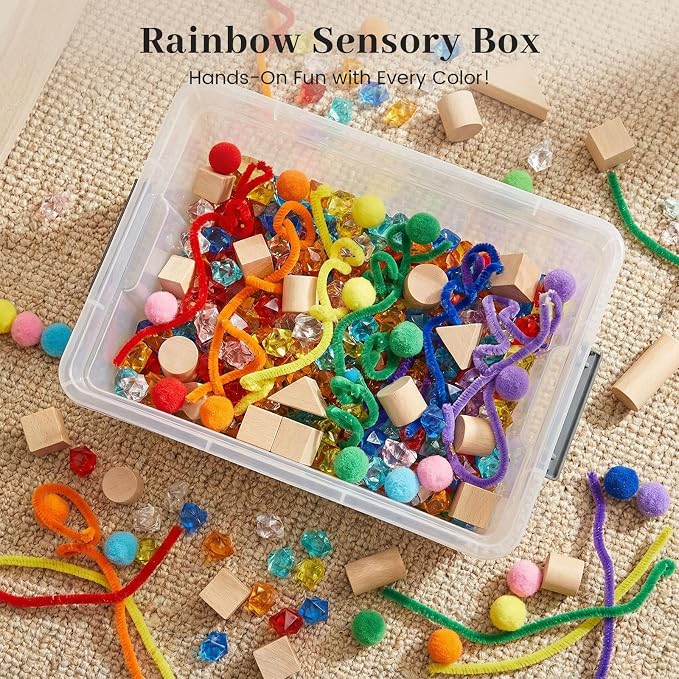 DomeStar 150PCS Multicolored Acrylic Fake Gems, Crushed Ice Rocks Pirate - Image 8