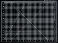 Dahle Vantage 10792 Double-Sided Premium Self-Healing Cutting Mat, 1/2" Grid by Dahle