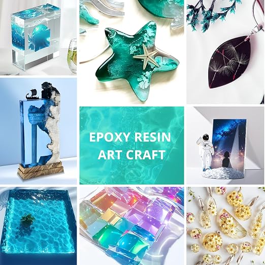 Crystal Clear Epoxy Resin Kit, 16OZ Epoxy Kit - Image 6