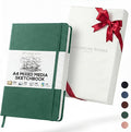 Beechmore Books A4 Sketchbook – 8.5x11 Premium Vegan Leather Bound Large Sketch by BeechmoreBooks