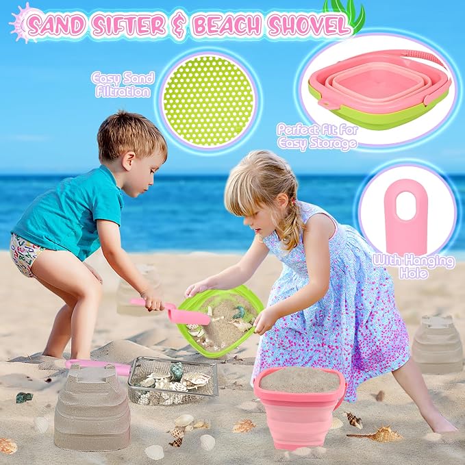 Beach Shell Collecting Set, Sand Toys - Image 4