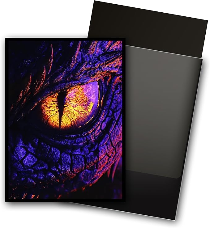 MTG Card Sleeves, Ultra Clear Front & Matte Finish Back - Image 2