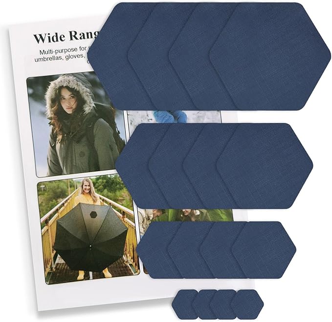 Down Jacket Repair Patches - Highly Effective Repair of Nylon Fabric, Waterproof Self-Adhesive Repair Patch for Down Jackets, Tents, Raincoats, Outdoor Equipment
