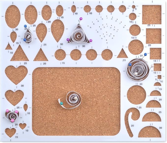 1 Set of Paper Quilling Template Board Quilling Mould - Image 5