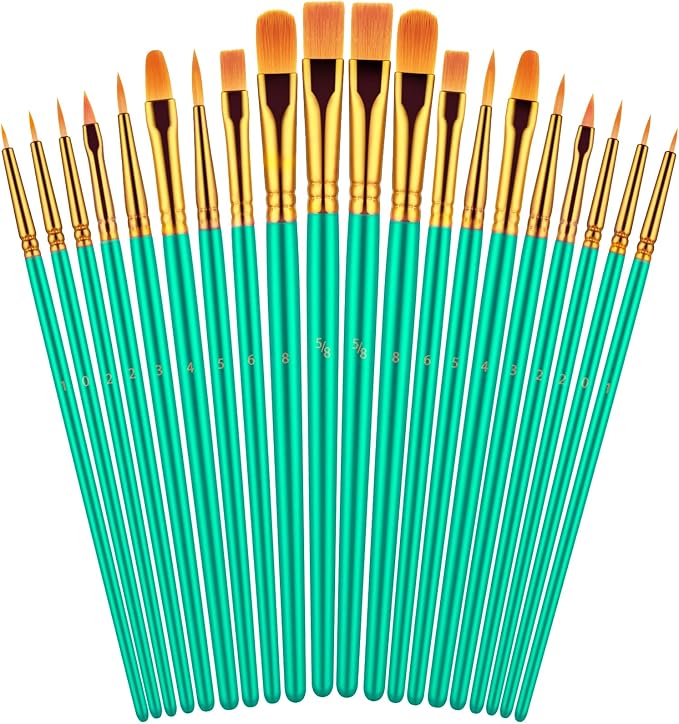 Paint Brushes Set, Oil Watercolor Acrylic Paint Brush, Artist Paintbrushes by TumblerHome