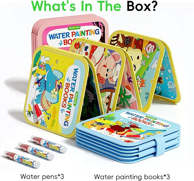 Timetome Reusable Water Painting Books - Image 7
