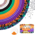 ADIIL 7200pcs Clay Beads Bracelet Making Kit, 6mm Polymer Heishi Beads by ADIIL
