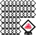 60 Pcs 3D Floating Display Case PE Film Jewelry Storage Box Coins Display Frame by FairySandy