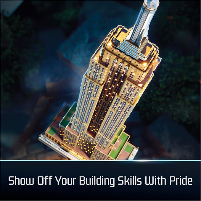 4D Build, Architect Series Empire State Building 3D Model Kit - Image 7