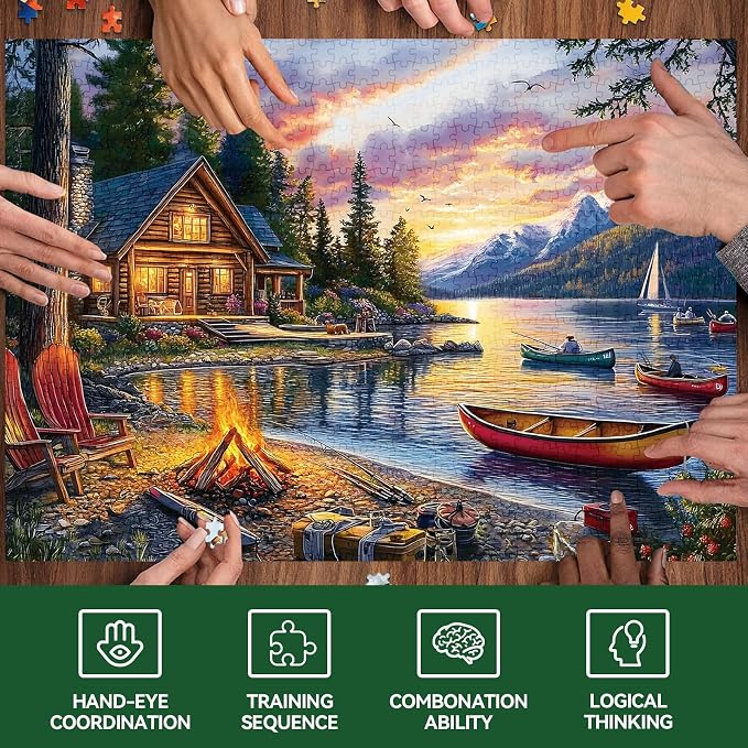Jigsaw Puzzle for Adults 500 Pieces – 500 Piece Puzzle - Image 2