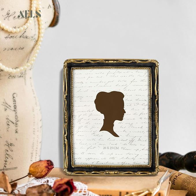 AELS 8x10 Inch Vintage Picture Frame, Elegant Antique Photo Frames - Image 7
