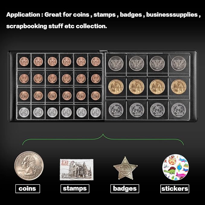 Coin Collection Book Holder Albums - Image 2