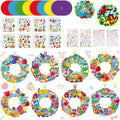 Hollowfly 48 Sets Back to School Craft Kits DIY Wreath Hanging Ornaments Decor by Hollowfly