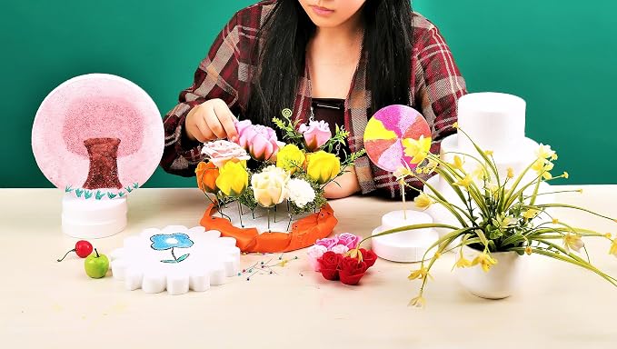 FFchuanhe 8 Inch 10-Pack Foam Circles - Image 6