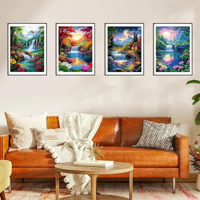 DOZEEZOP 4 Pack 5D Diamond Painting Kits - Image 6
