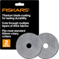 Fiskars 60mm Titanium Rotary Blades by Unknown