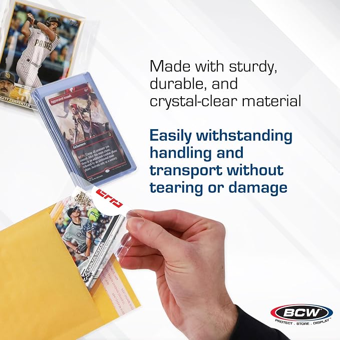 BCW Resealable Team Set Bags – 400 Count | Holds 35 Loose Cards or 5 Standard - Image 5