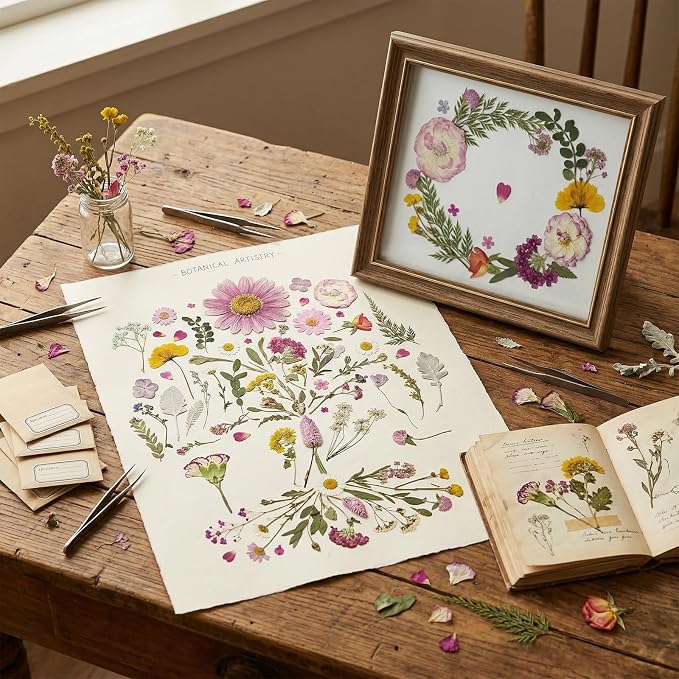 Dried Pressed Flowers Real Natural | Mixed Colors Flat Pressed Flowers - Image 5