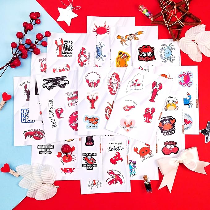 BulbaCraft Crab & Lobster Stickers - Image 5