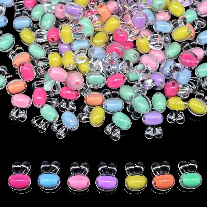 100+ pcs Candy Bulk Assorted Cute Kandi Beads by YuSheng