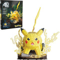 4D Build Pokémon Pikachu 3D Puzzle Model Kit, Desk Décor, Shelf Display by 4DBuild