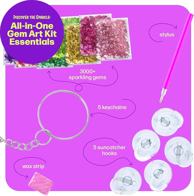 Dan&Darci Diamond Art Kit for Kids - Image 2