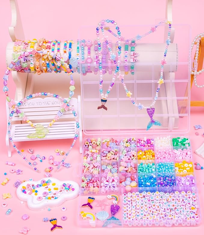 MiuCo Bracelet Making Kit for Kids Girls - Image 5