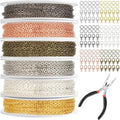 selizo Chains for Jewelry Making, 60ft Jewelry Making Chains for Necklace by selizo