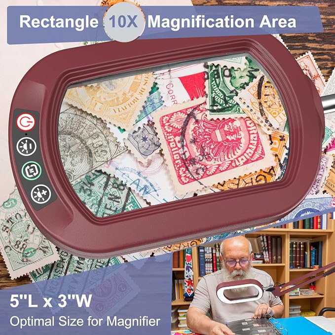 16" Extra Long Magnifying Glass - Image 3