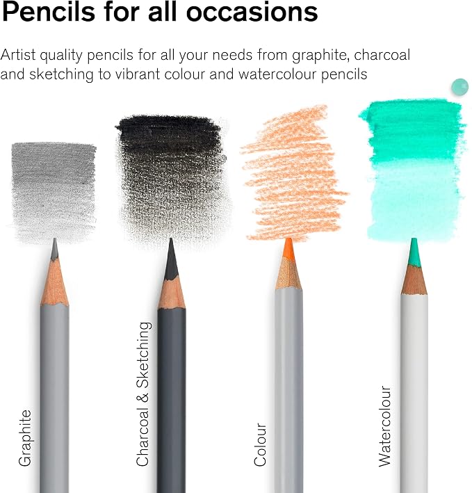 Winsor & Newton Studio Collection Artist Pencils, Graphite Pencils - Image 7