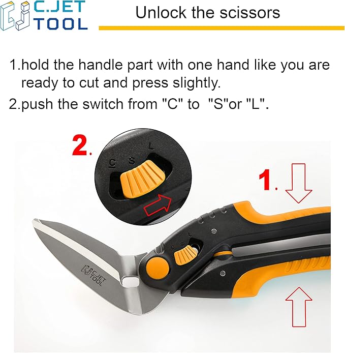 10" Heavy Duty Scissors, Carpet Cutter, Industrial Scissors, Multipurpose, Scissors for Carpet, Cardboard, Leather, Pruning, Gardening, Professional Soft Grip Stainless Steel (Orange)